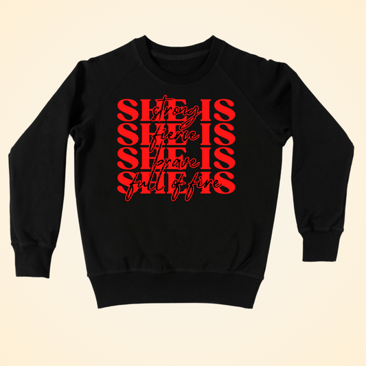 She Is.. Crew Neck