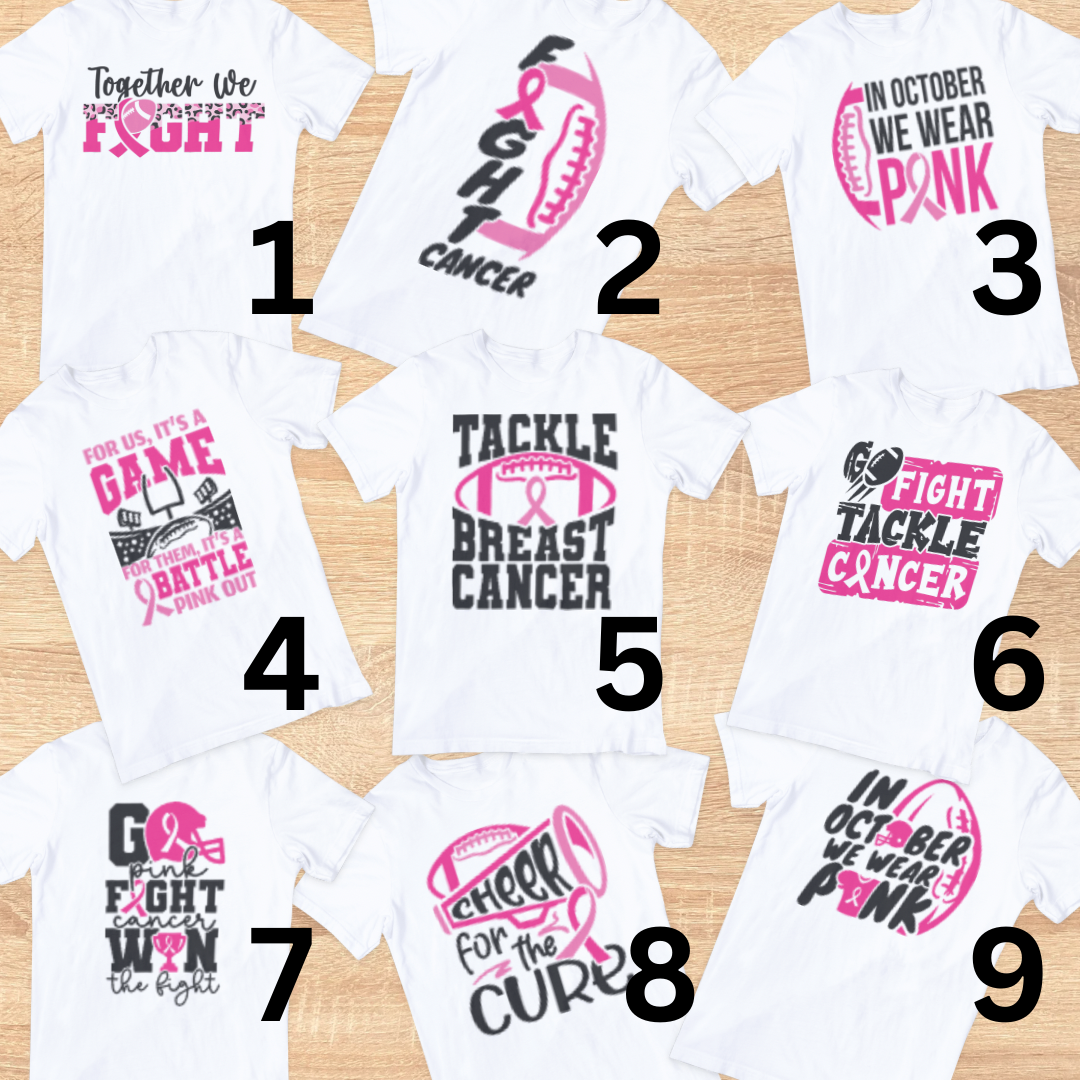 If purchasing, please put number in check out box along with "breast cancer"